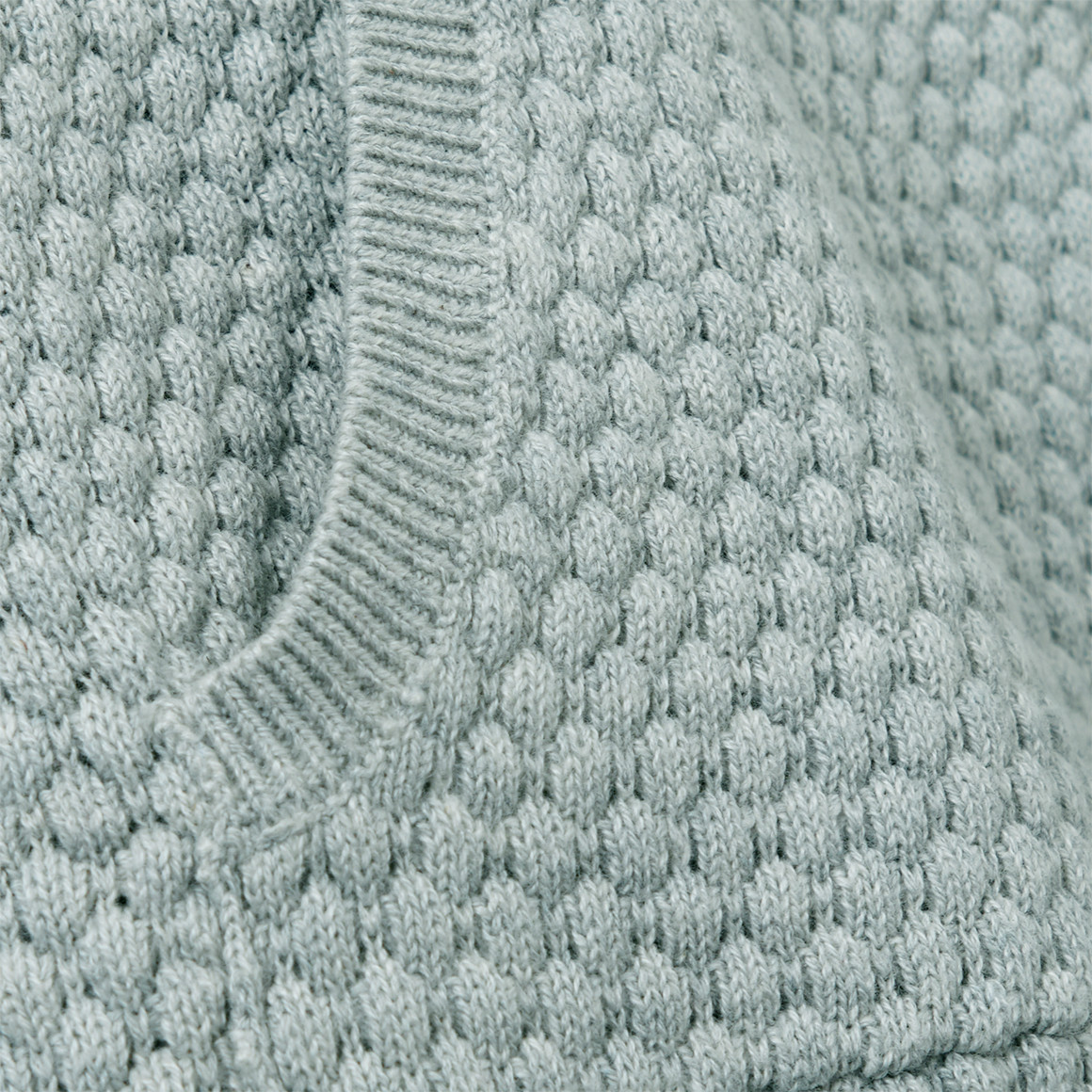 Newborn Stricklatzhose mit Wabenmuster