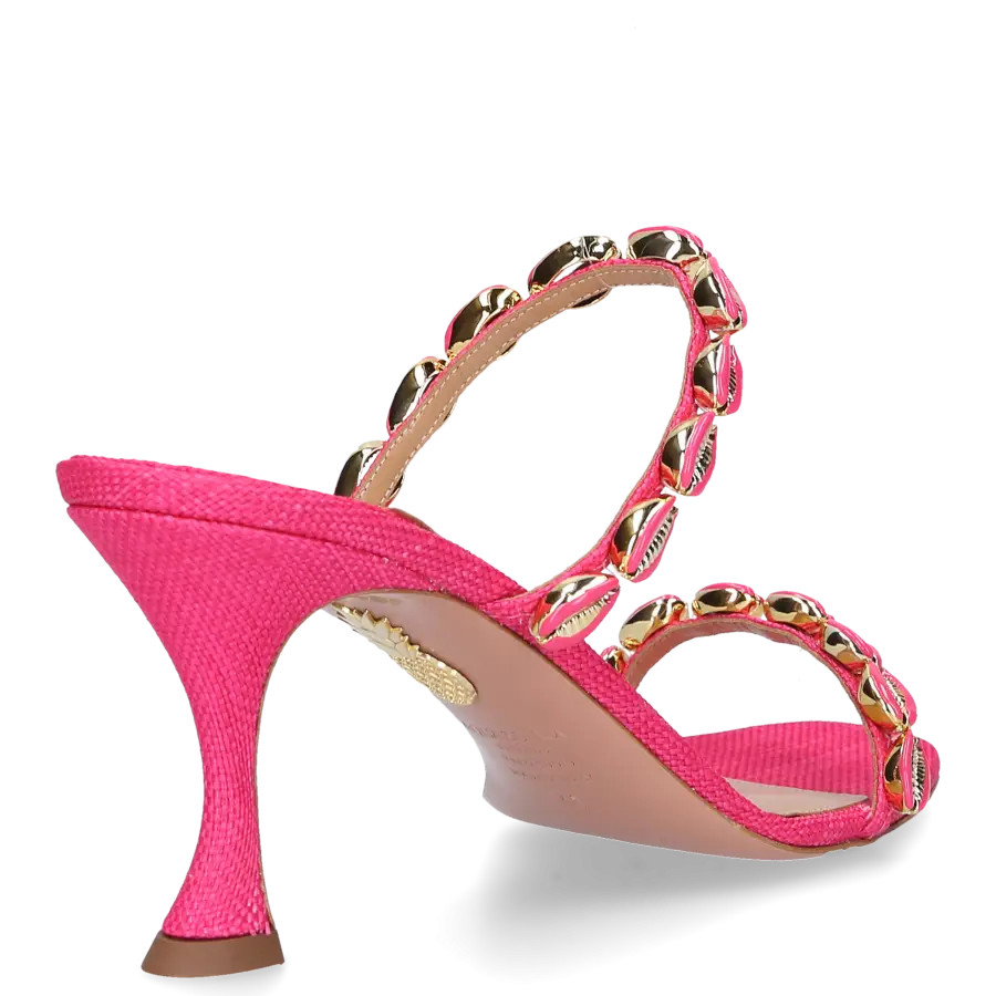 Aquazzura - Sandalen OFF TO BALI Bast - rot