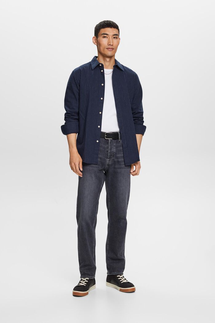 Lockere Retro-Jeans mit mittlerer Bundhöhe