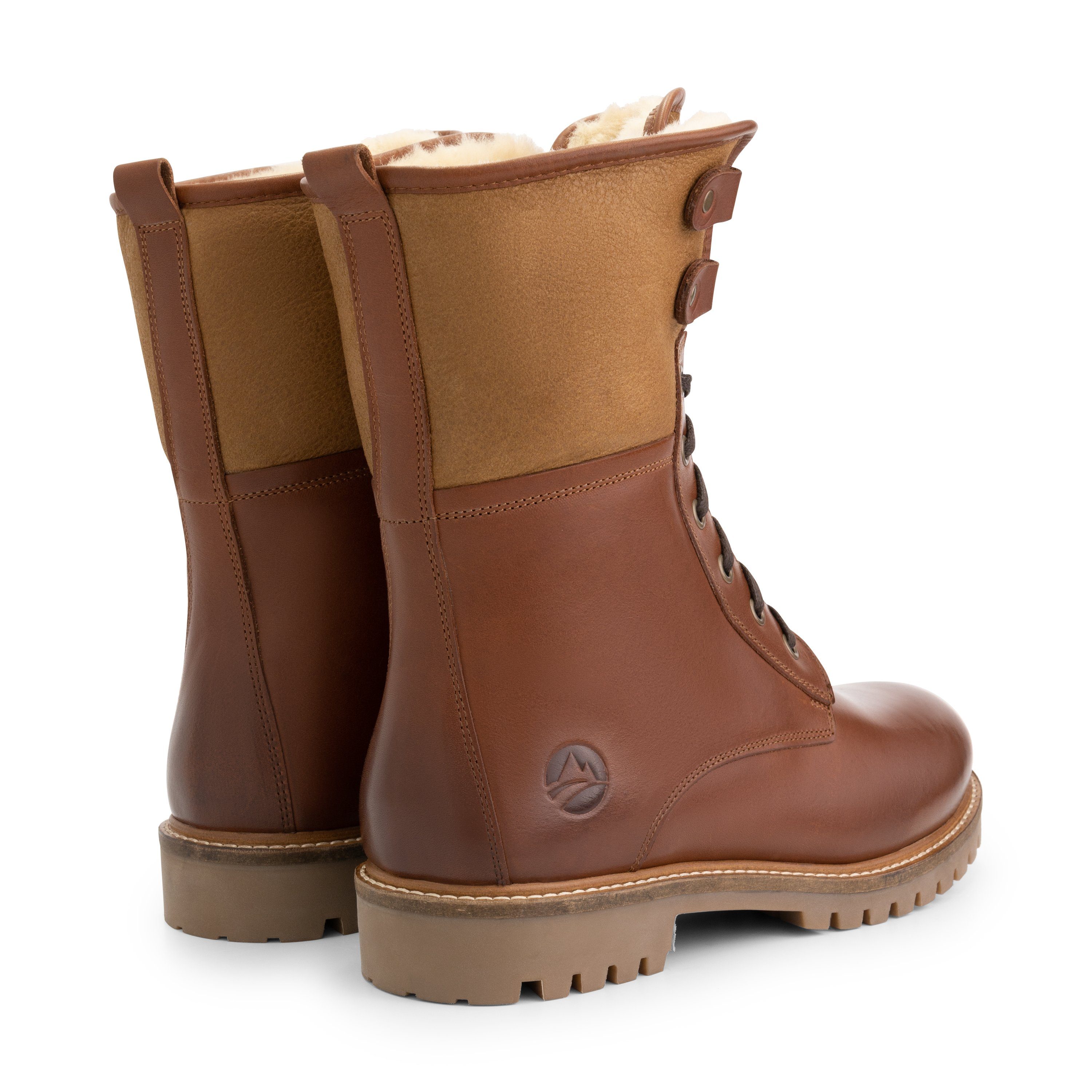 Travelin' Holm Men Schnürschuh (Schnürsenkel) echtes leder