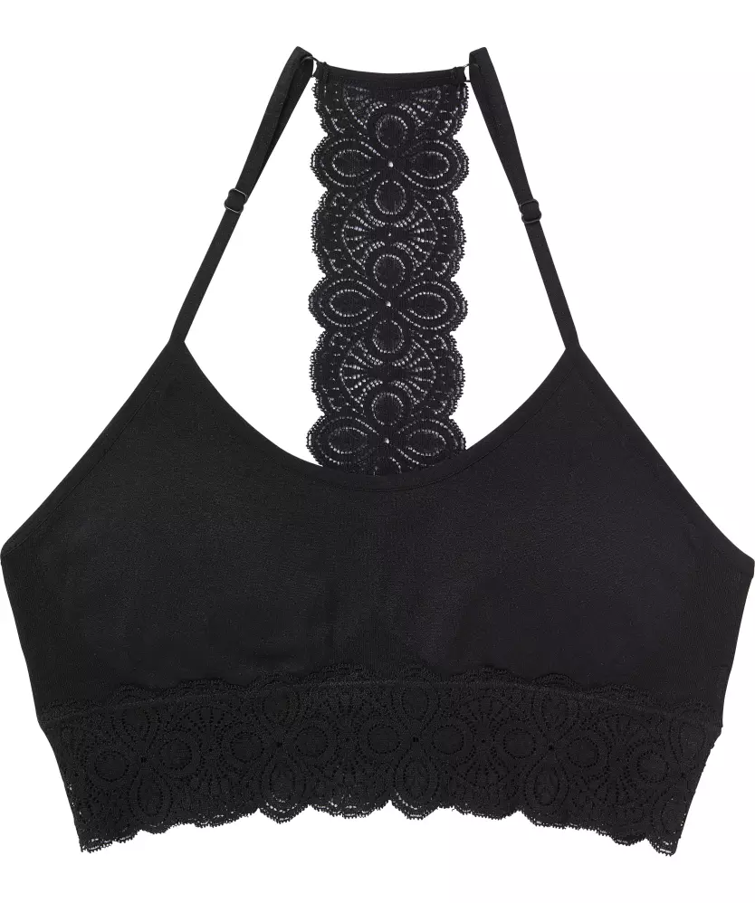 Schwarzes Bustier