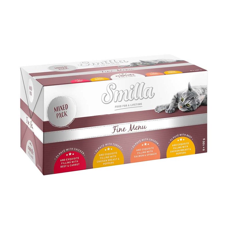 Sparpaket Smilla Fine Menu mit Genießerkern 24 x 100 g | bitiba %