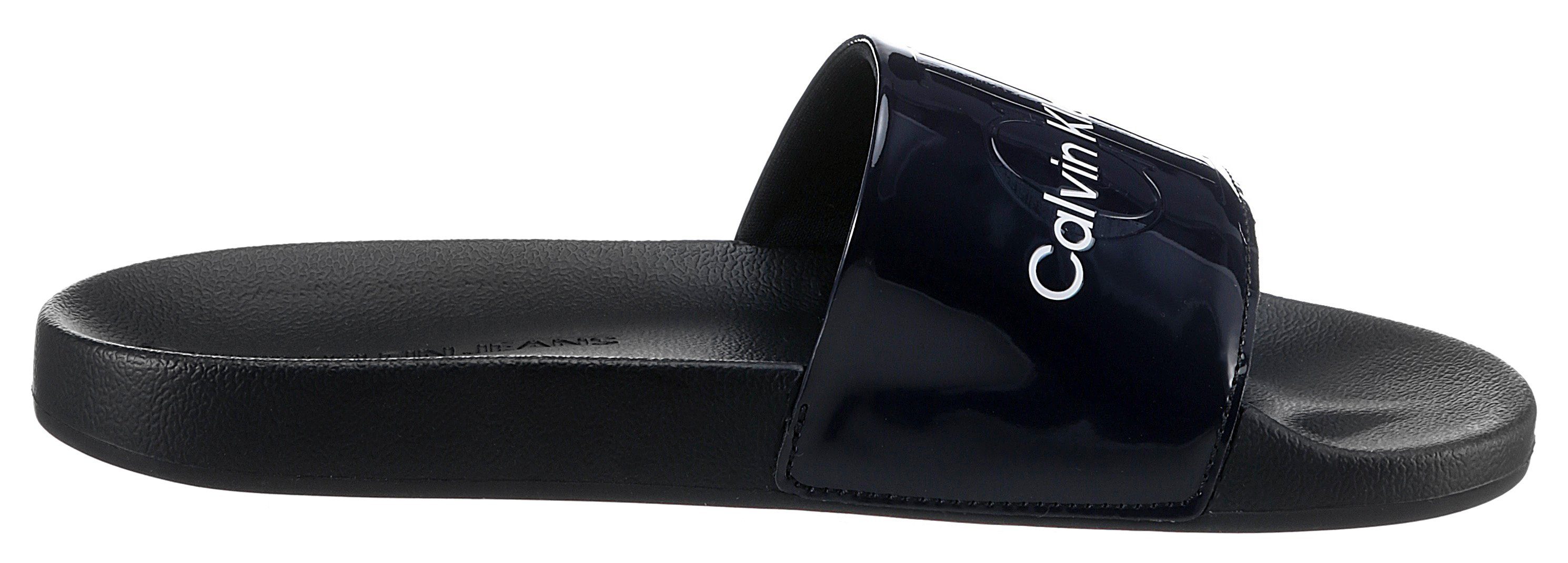 Calvin Klein Jeans FANNY 11F *I Badepantolette in angesagter Lack-Optik