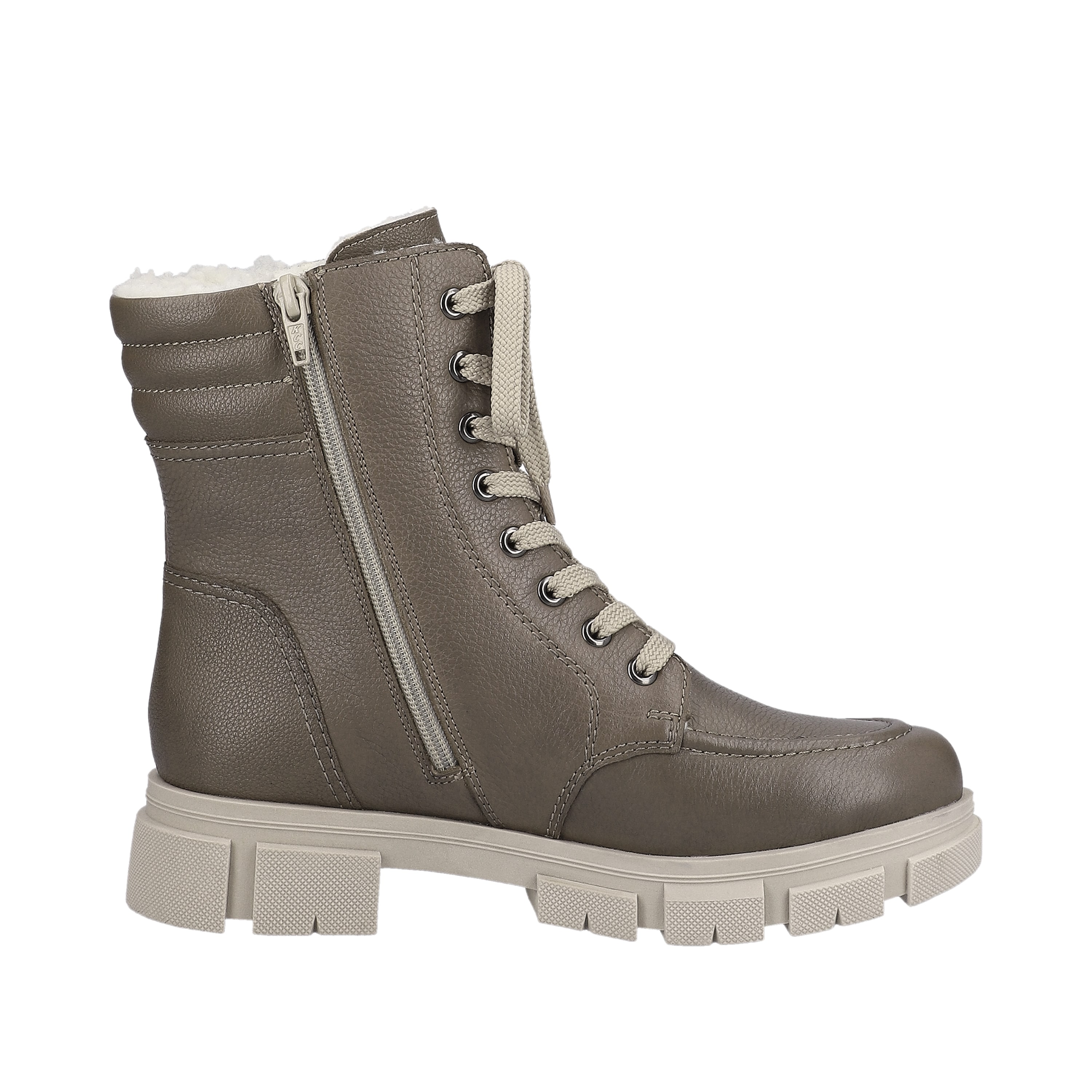 Rieker Damen Biker Boots granitgrau