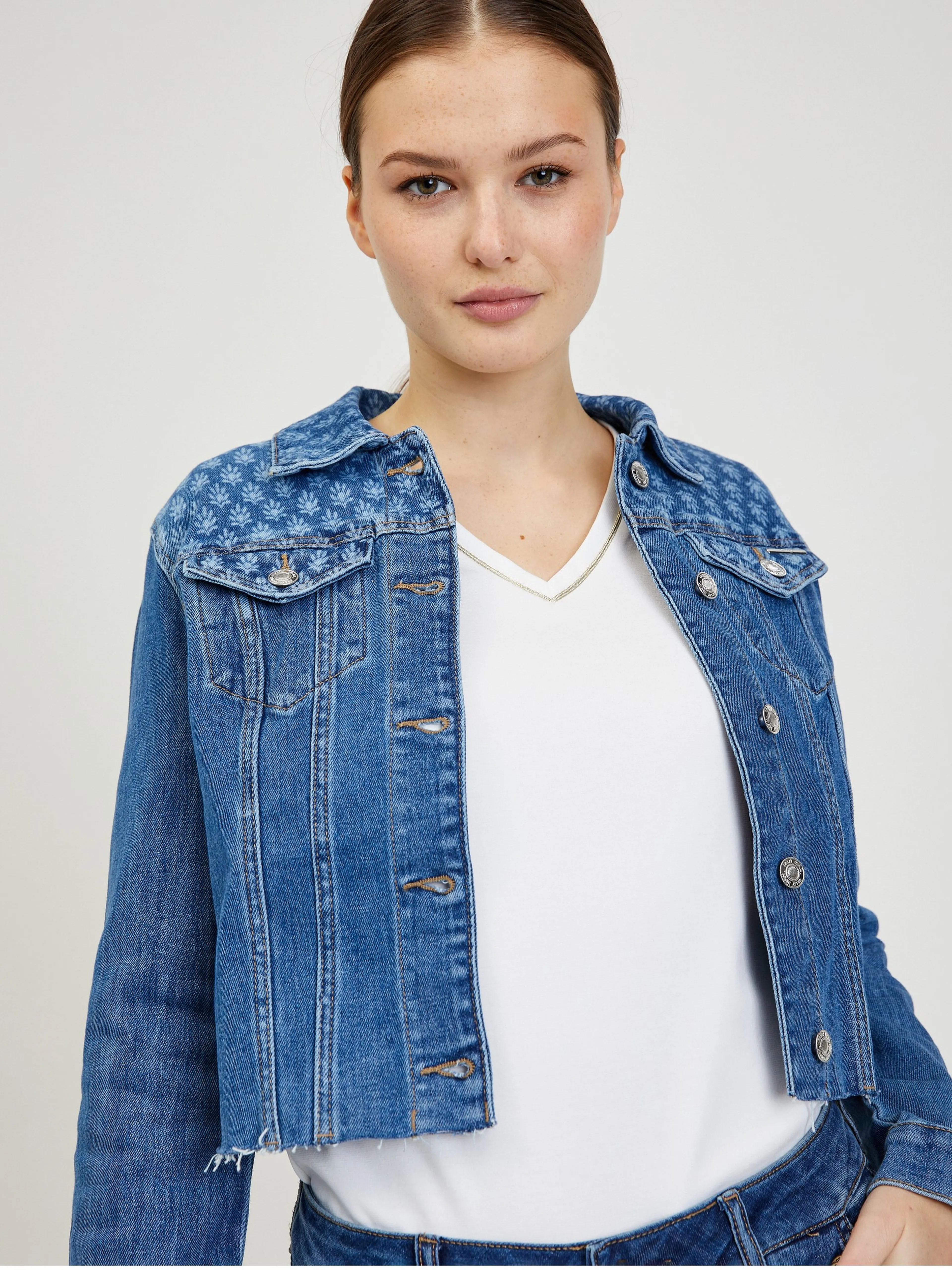 Blaue Damen Jeansjacke ORSAY
