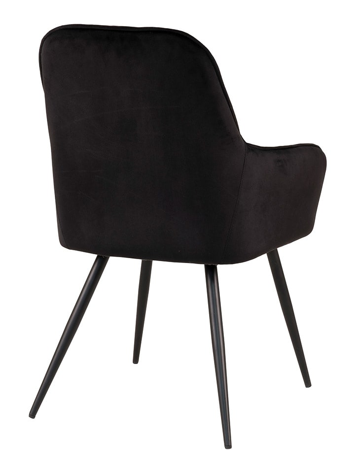 House Nordic 2er-Set: Esszimmerstühle in Schwarz - (B)65 x (H)87 x (T)57 cm günstig kaufen onesize
