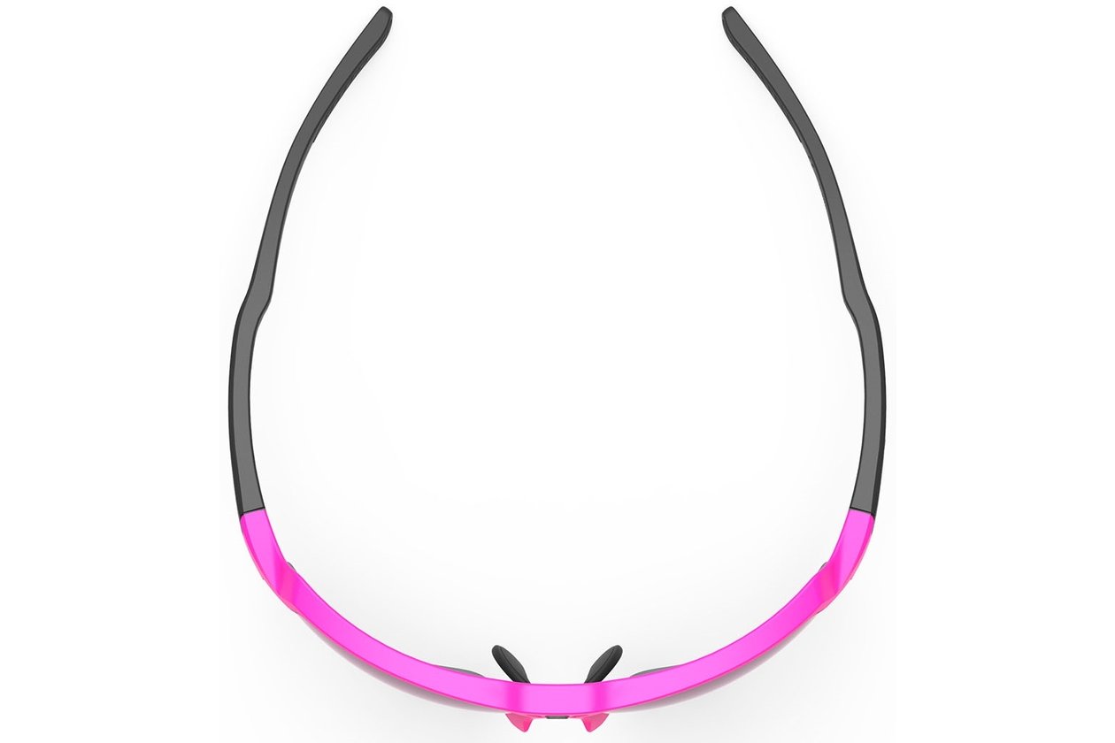 Rudy Project Deltabeat Pink Fluo / Black Matte - Multilaser Red