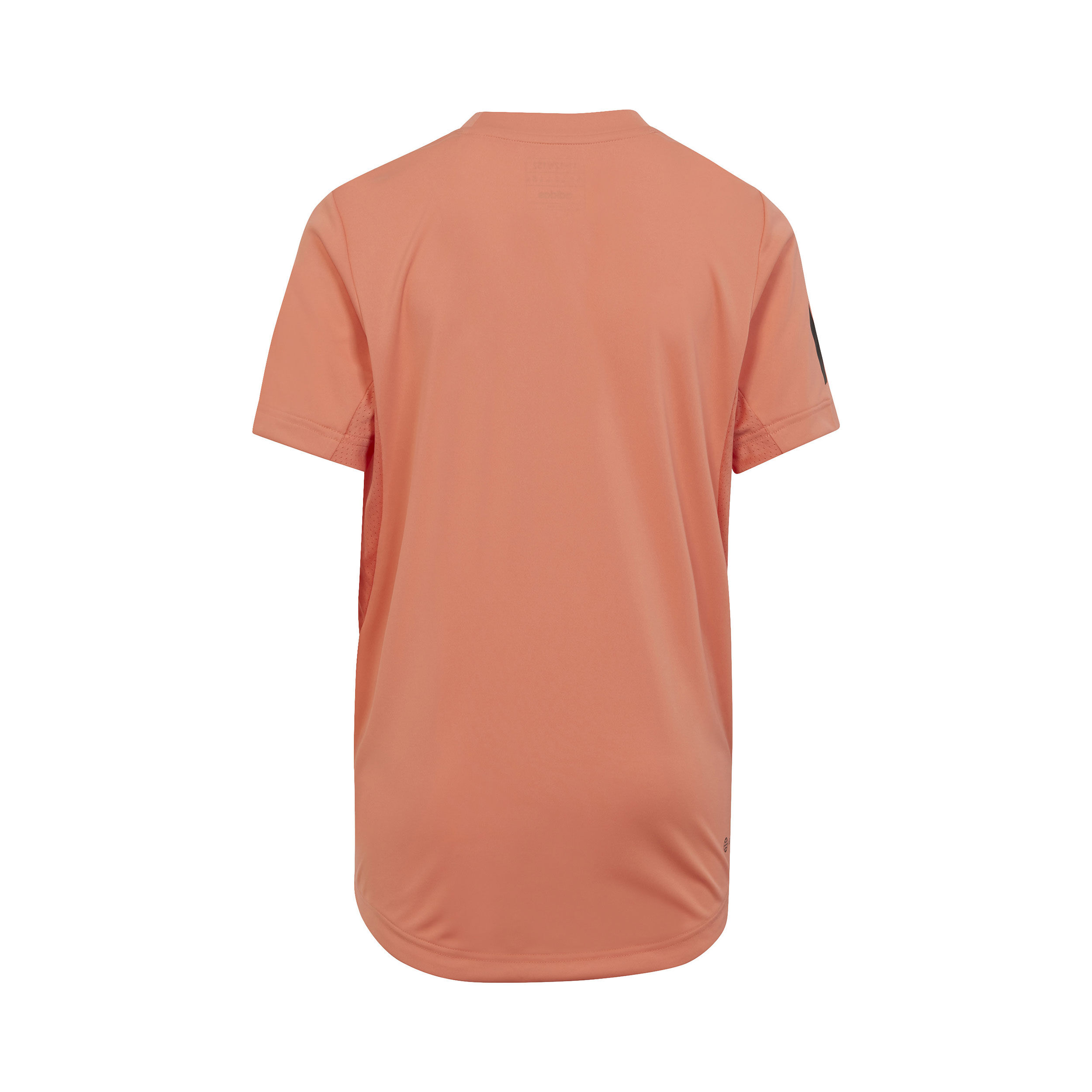 Club 3-Stripes T-Shirt Jungen - Orange, Schwarz
