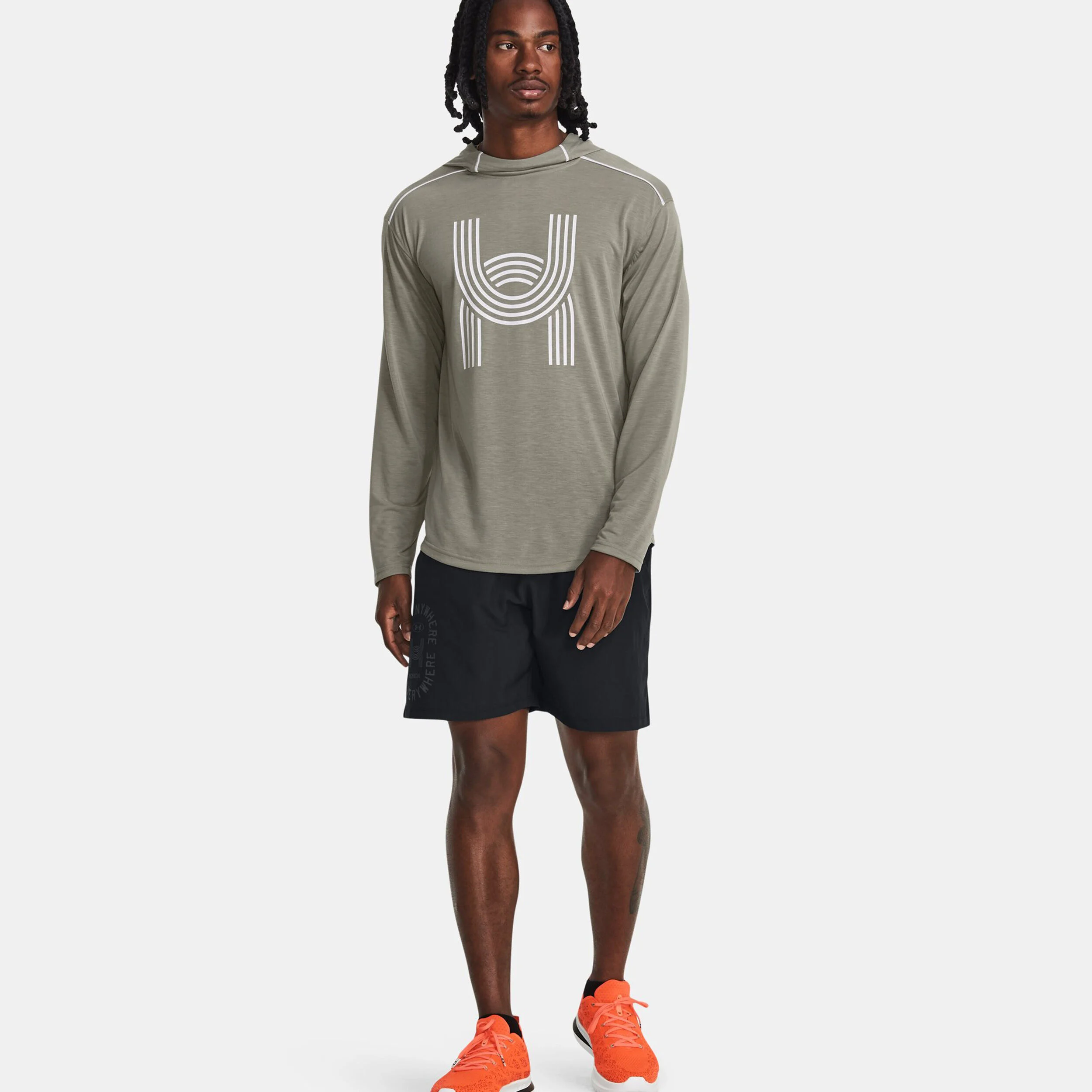 Run Everywhere Hoody Herren - Grün