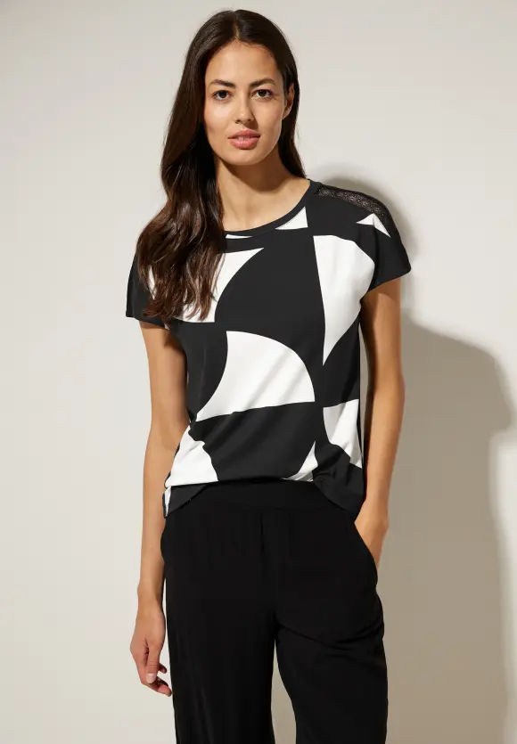 Street One Print Jersey Shirt