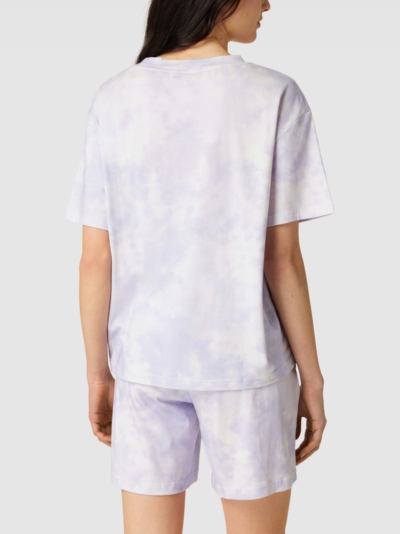 Pyjama in Batik-Optik Modell 'SPLASH_SHORT SET' in lila