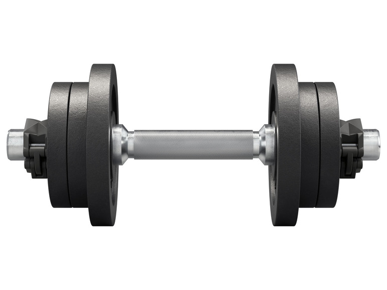 CRIVIT Kurzhantelset, 20 kg, inkl. Koffer