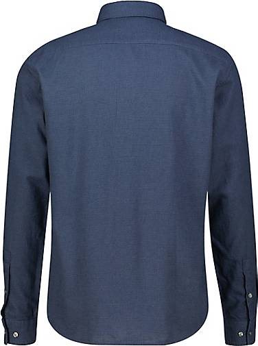 Marc O'Polo Herren Freizeithemd Langarm Regular Fit