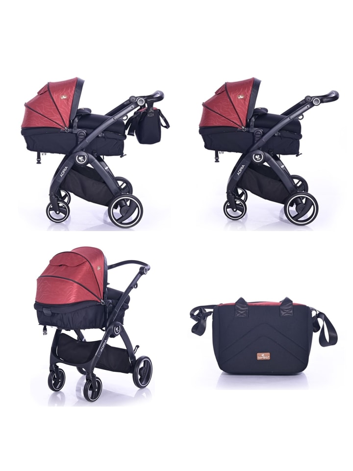 Lorelli Kombikinderwagen Adria in rot günstig kaufen onesize
