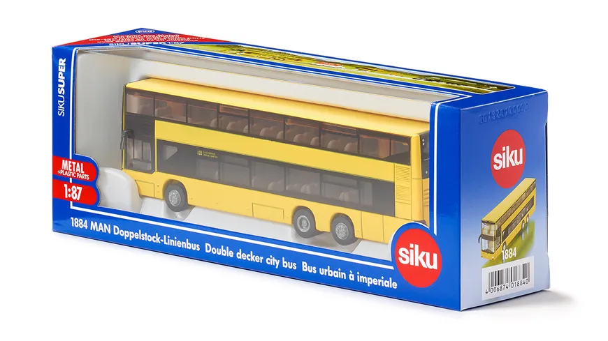 SIKU 1884 Super - MAN Doppelstock Linienbus