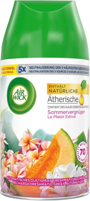 Air Wick Freshmatic Flüssig Lufterfrischungsspray Nachfüllung Sommervergnügen