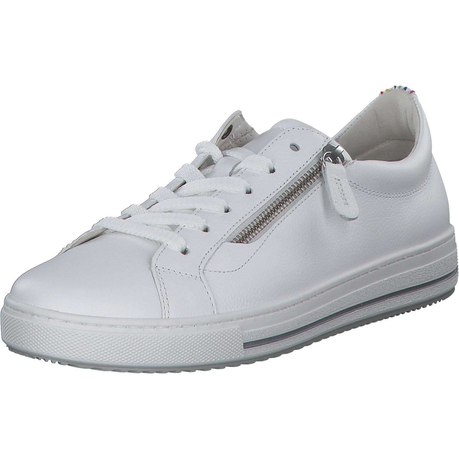 Gabor Comfort Florenz 26.518, Sneakers Low, Damen, weiss (multic.)