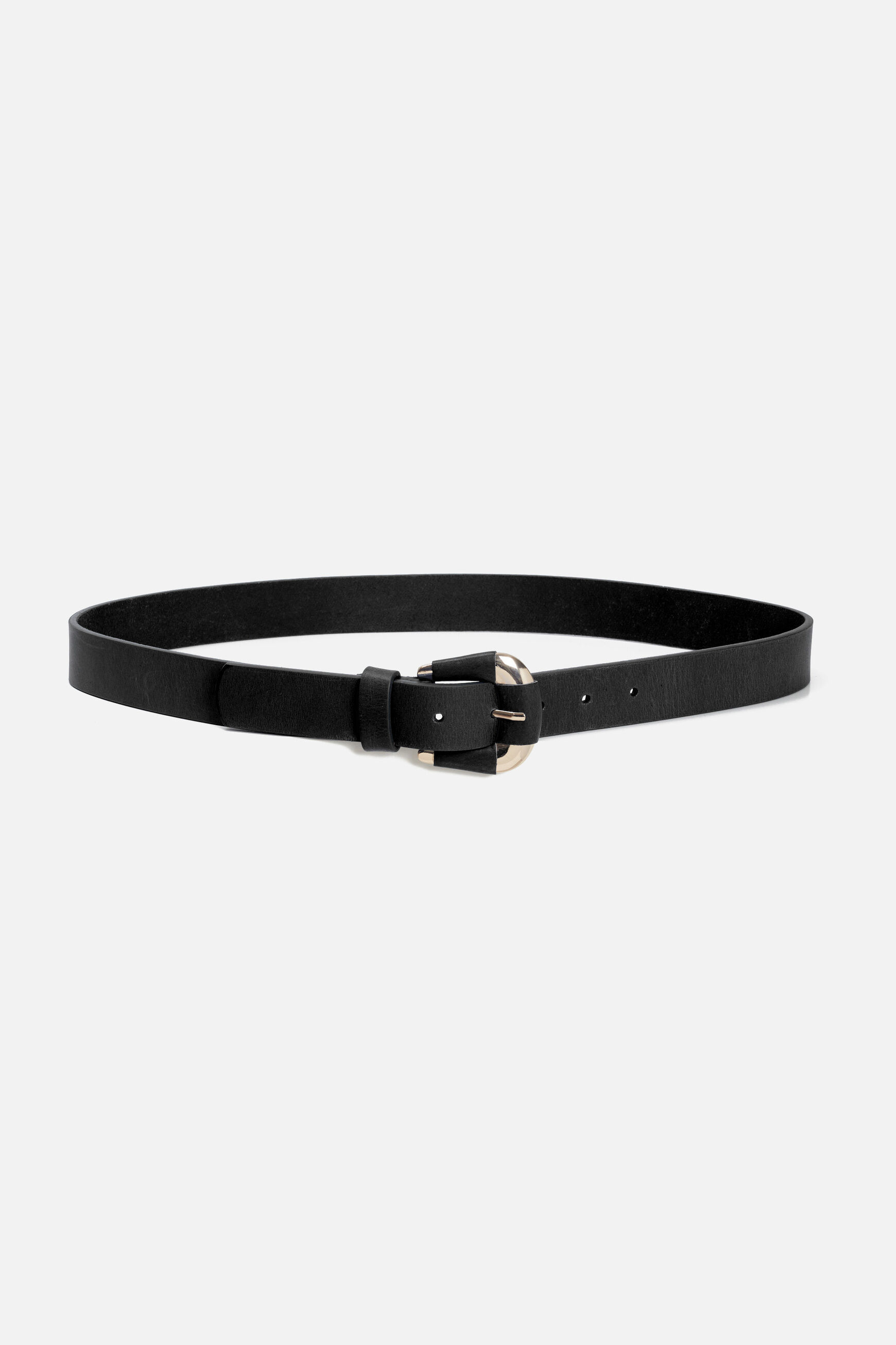 ceinture themis 100% cuir noir femme