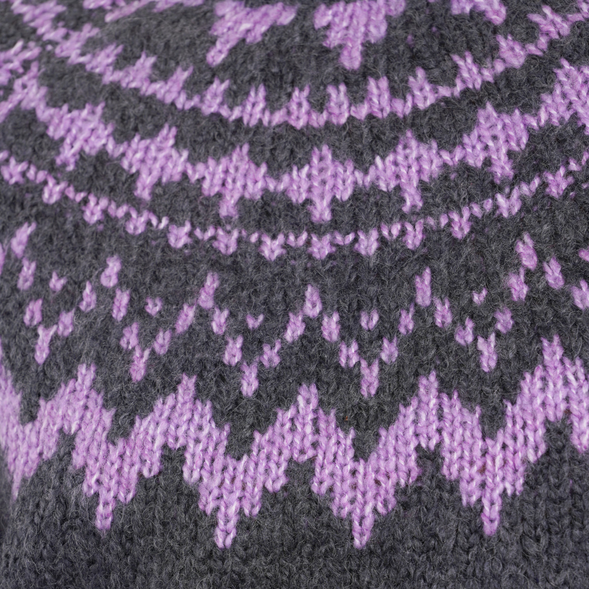 Damen Strickpullover mit Norwegermuster