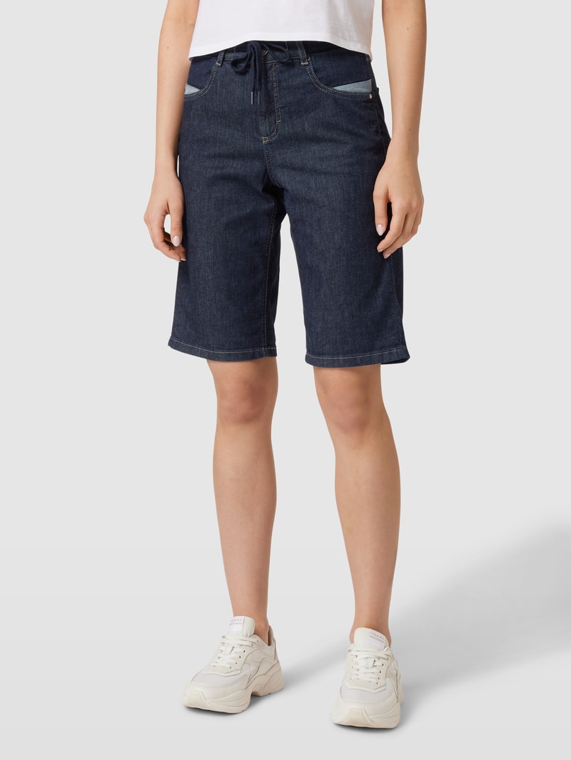 Bermudas in Denim-Optik in blau
