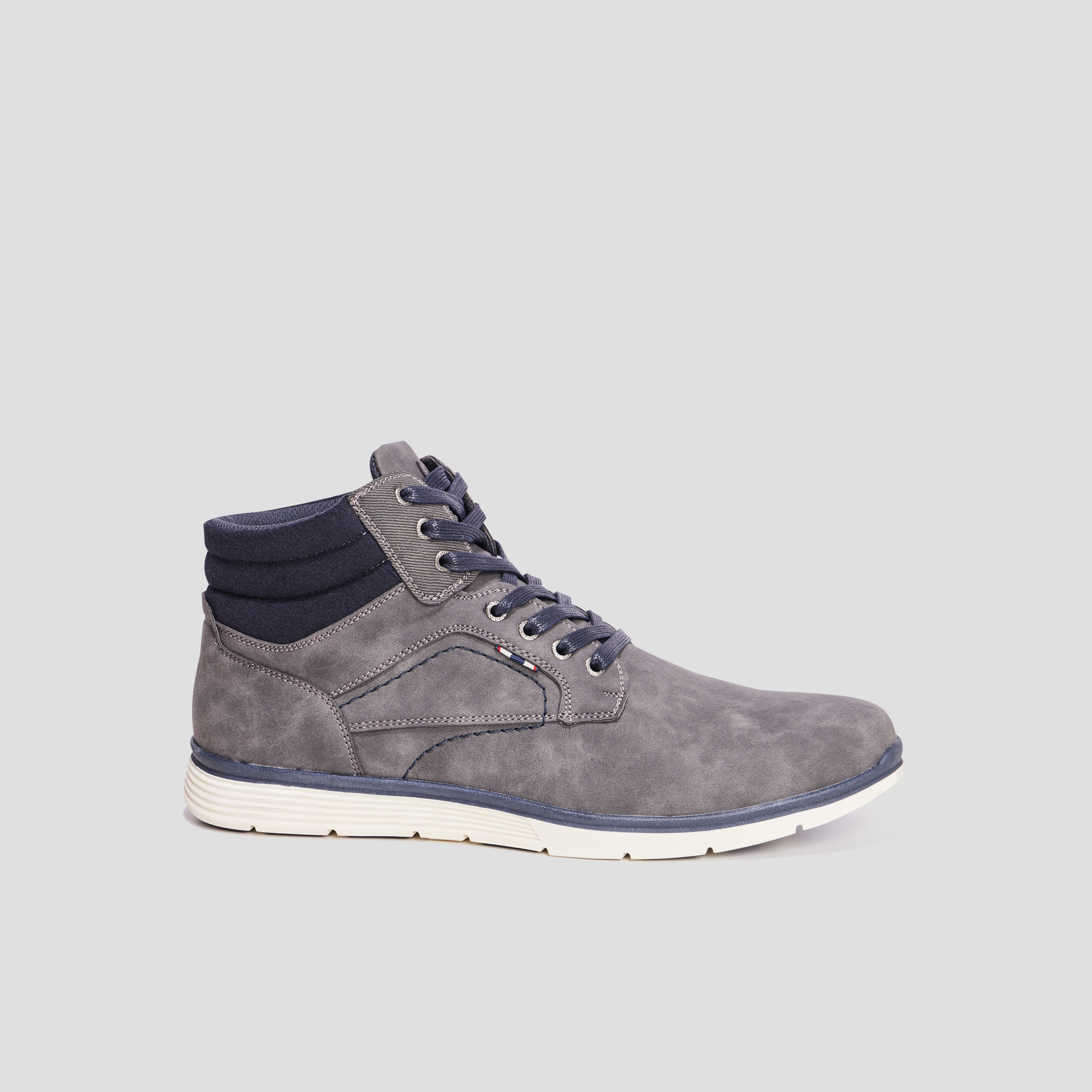 Bottines à lacets Bolanito gris homme | La Halle
