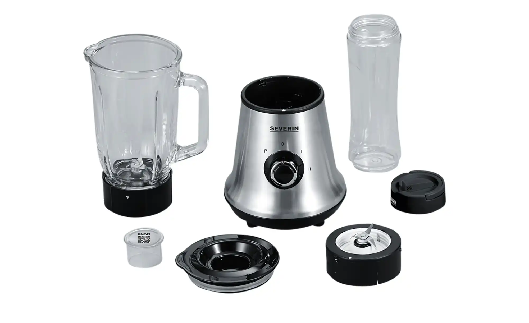SEVERIN Multimixer   Smoothie Mix & Go SM 3737