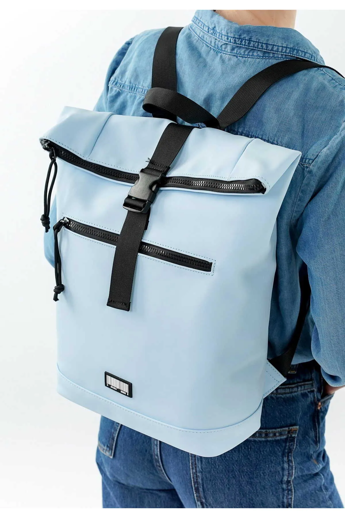 Emily & Noah  Rucksack - Blau - Unifarben