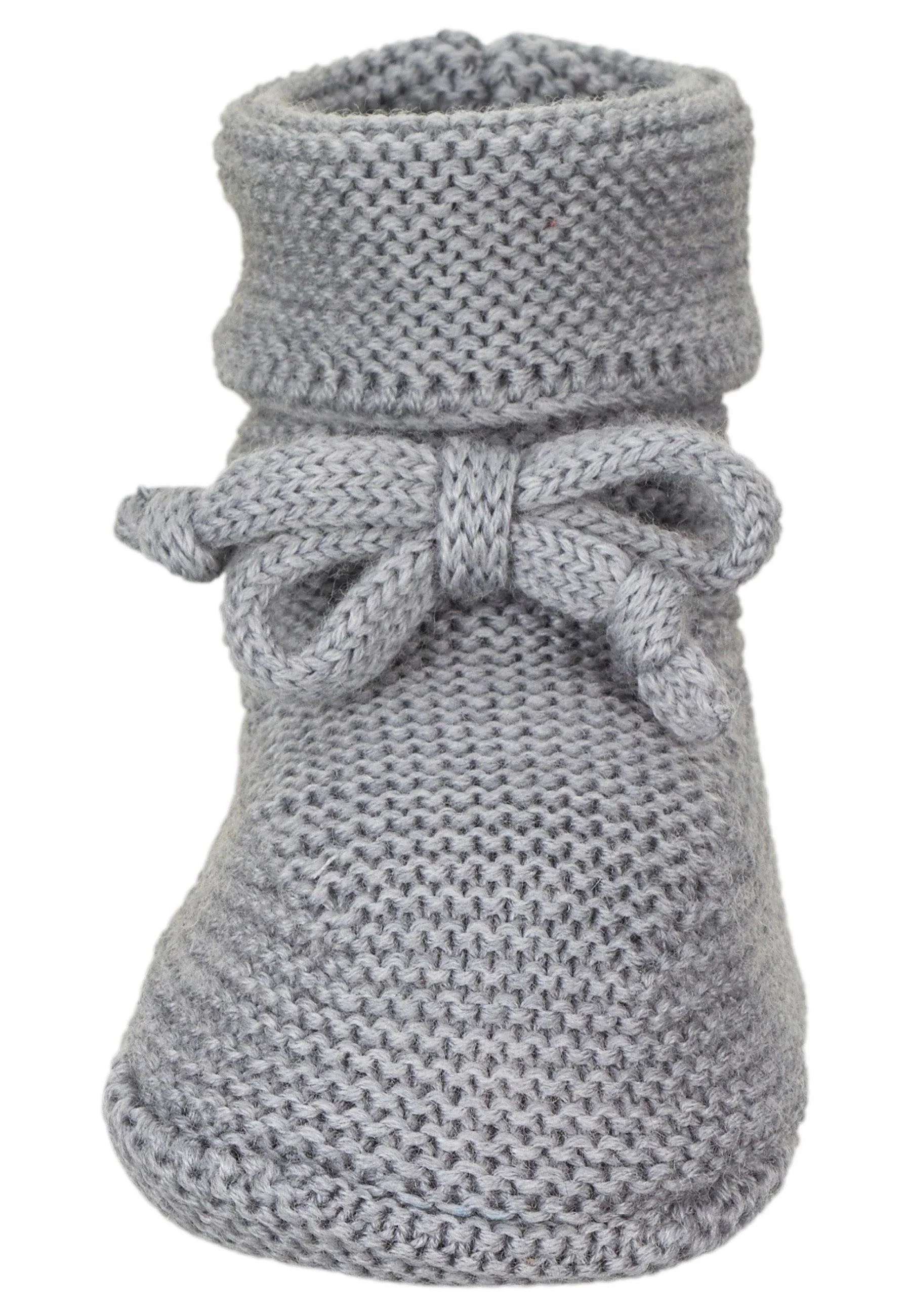 Strick-Schuh aus Wolle (Merino) zum Binden