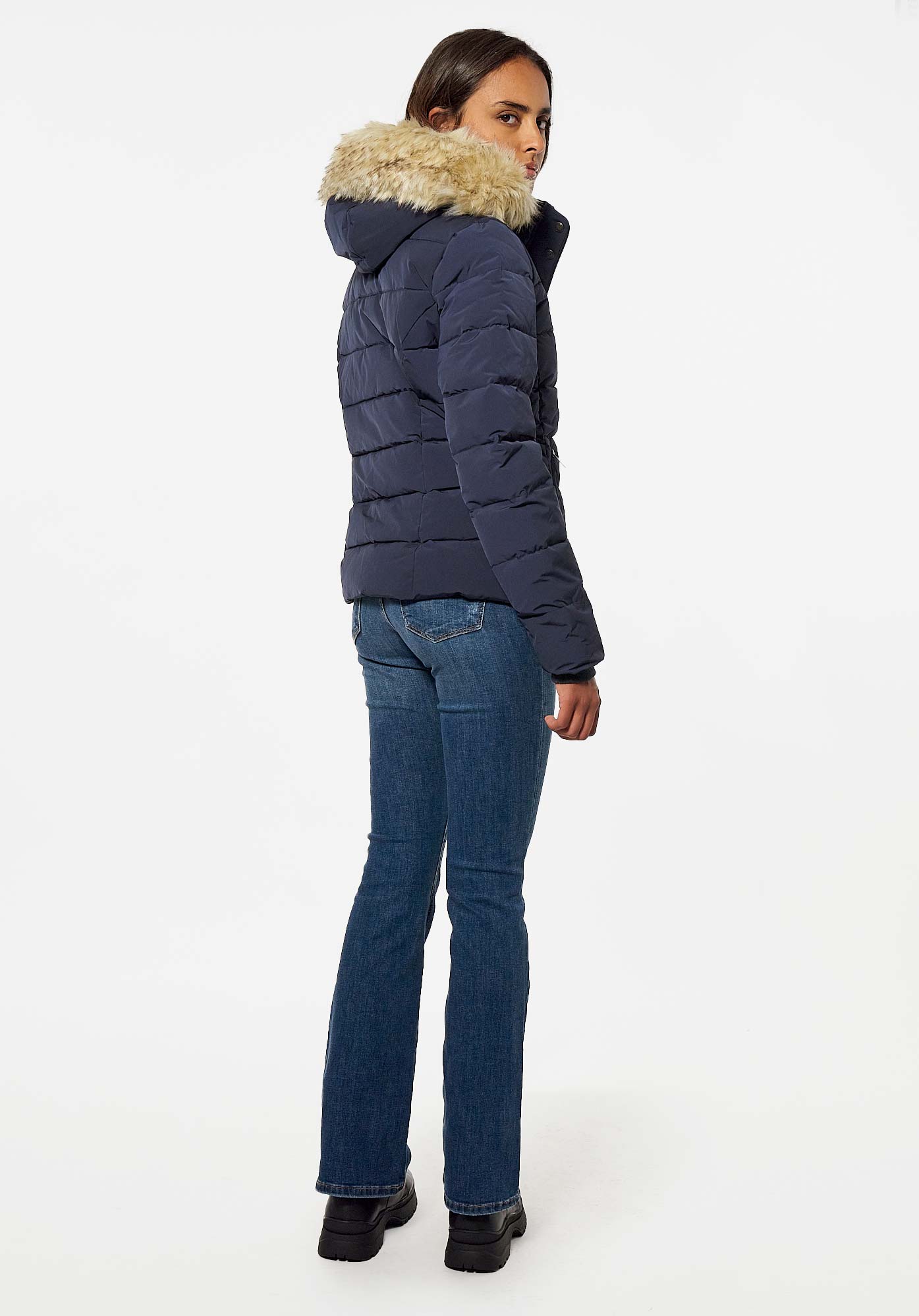 DIBBY  Doudoune bleue Femme