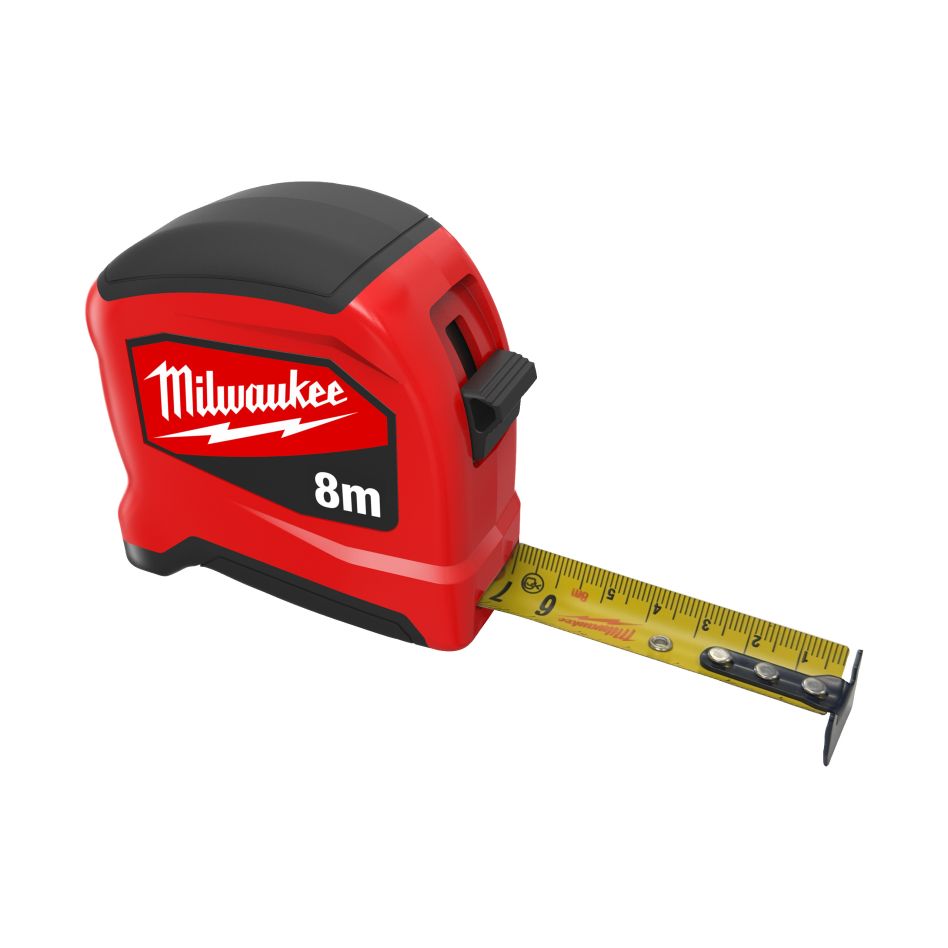 Milwaukee Tillbehör 4932498785 Måttband Slim GEN II 8 M x 25 mm
