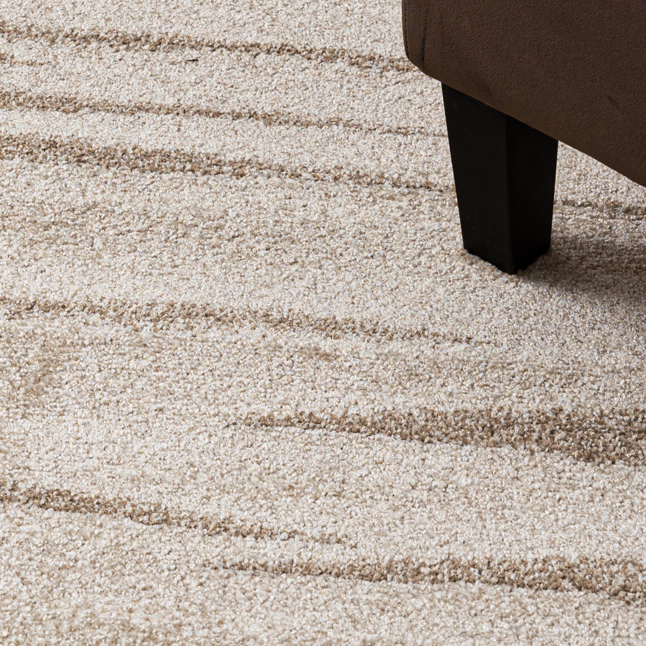 Läufer Läufer Flurläufer Modern für Vorzimmer, Küche - Beige Creme, Mazovia, 70 x 100 cm, Kurzflor, Meterware, Höhe 10 mm, Kurzflor - niedrige Florhöhe