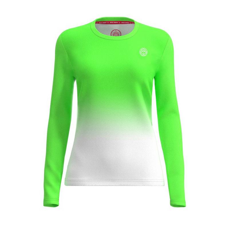 BIDI BADU Crew Gradiant Longsleeve Tennisshirt Damen