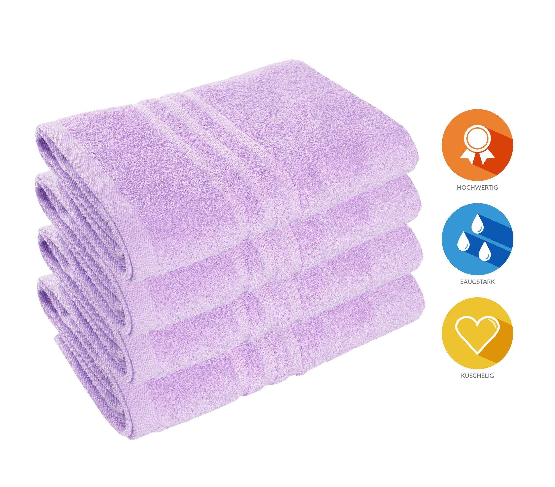 Lavea Handtuch Elena, (4-St)