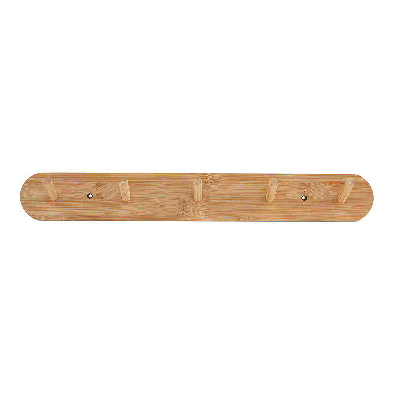 Home Knaggrekke 5 knagger 49x6,6 cm bambus