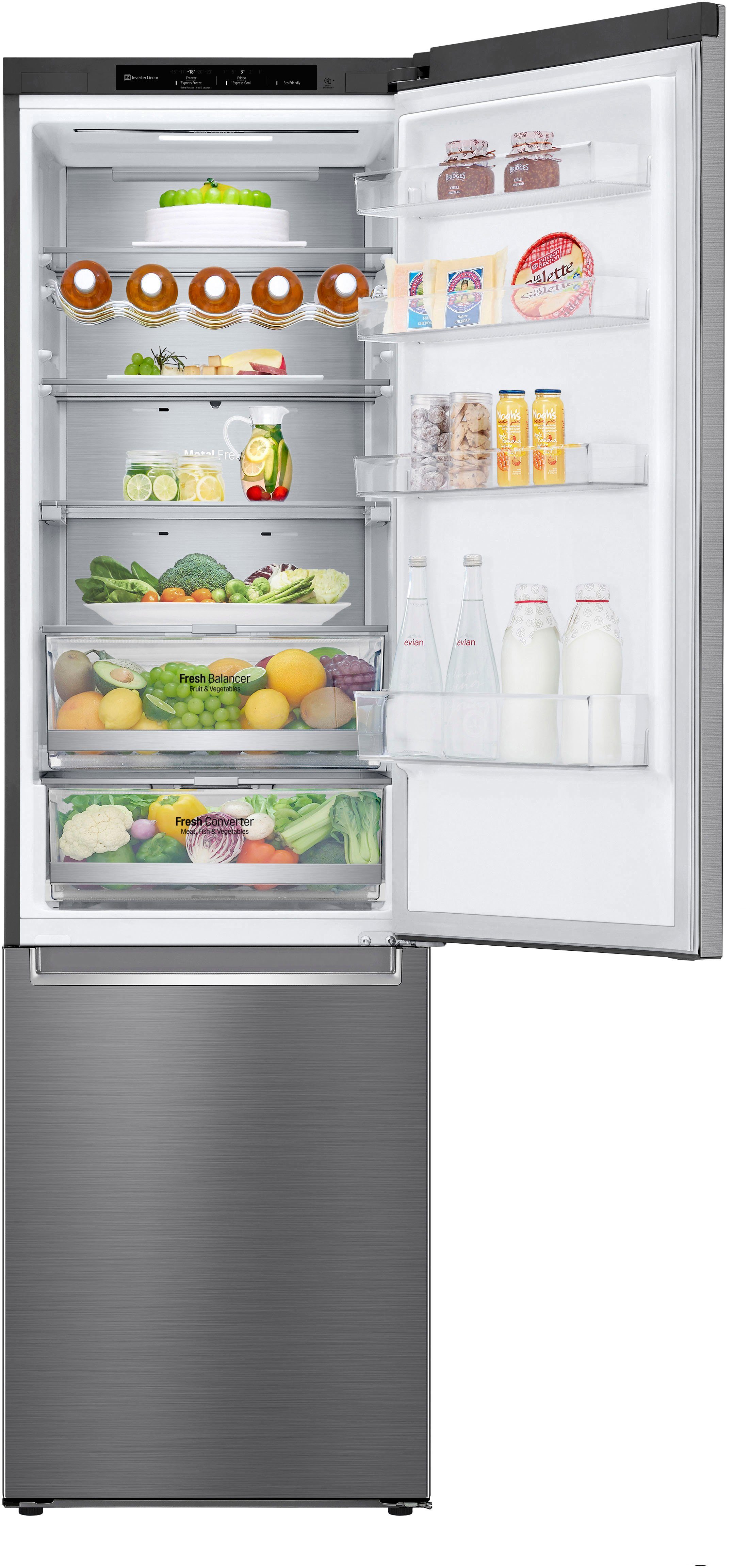 LG Kühl-/Gefrierkombination GBB72PZECN1, 203 cm hoch, 59,5 cm breit
