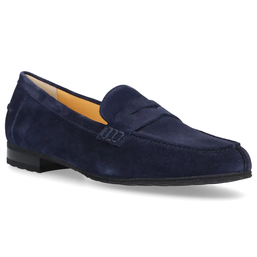 Truman's - Loafer 9188 Veloursleder - blau