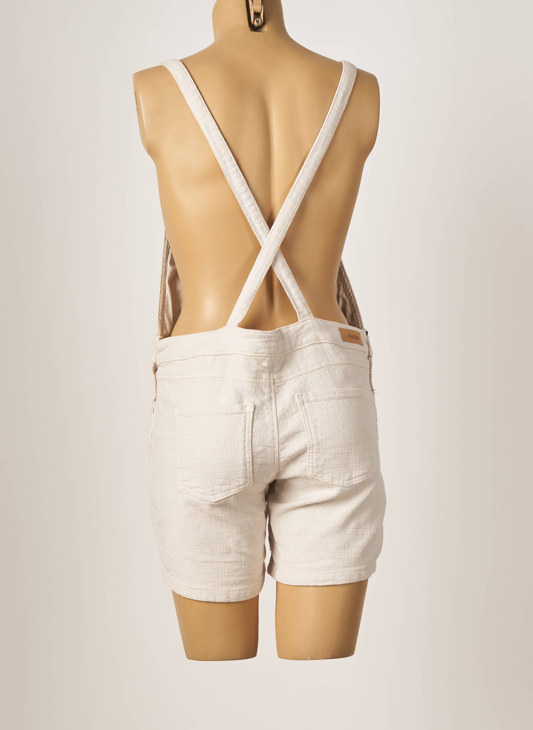 Denim Studio Salopettes Femme couleur gris