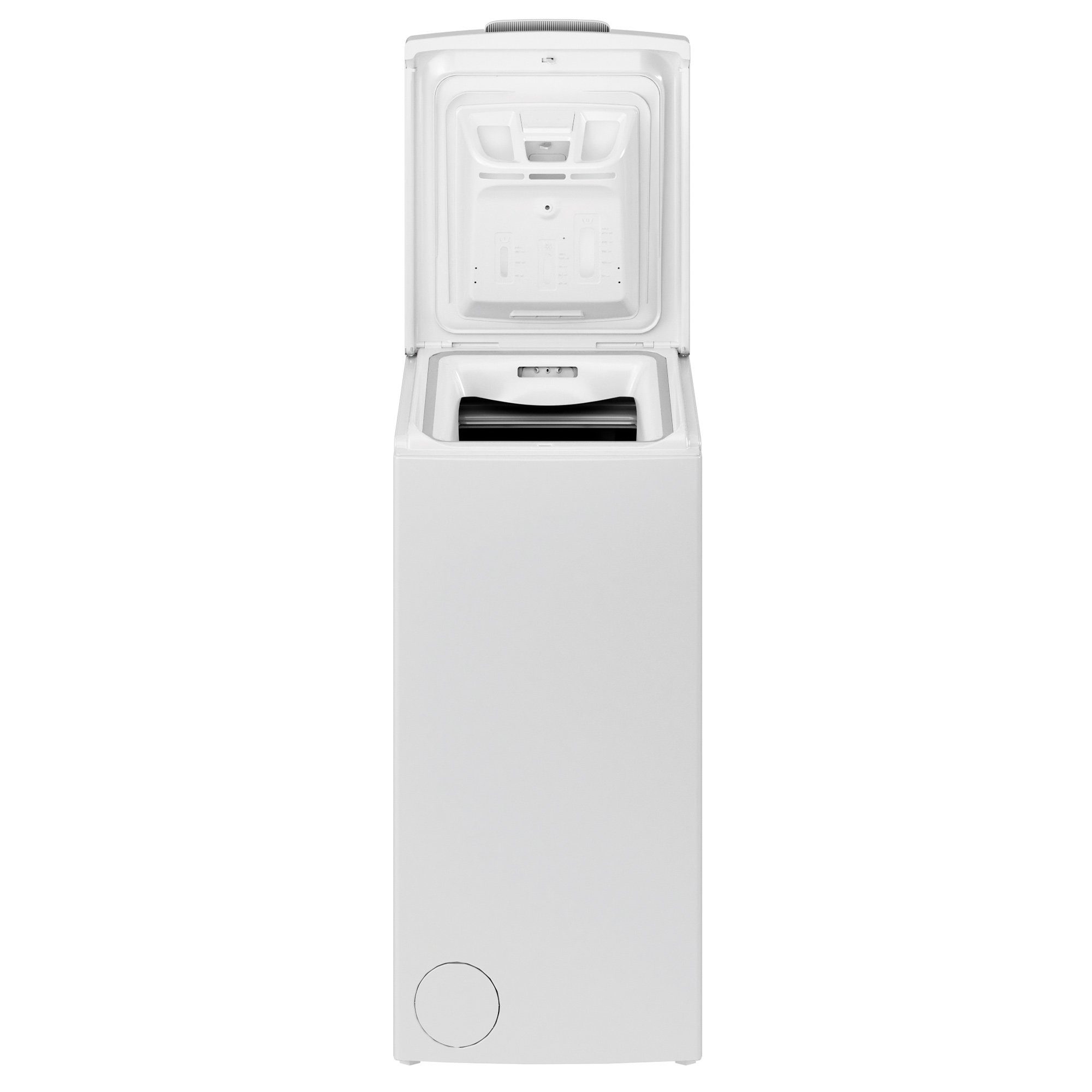 Privileg Waschmaschine Toplader PWT D61253P N (DE), 6 kg, 1200 U/min, Mehrfachwasserschutz+, Turn&Go, Rapid Wash, 14 Programme