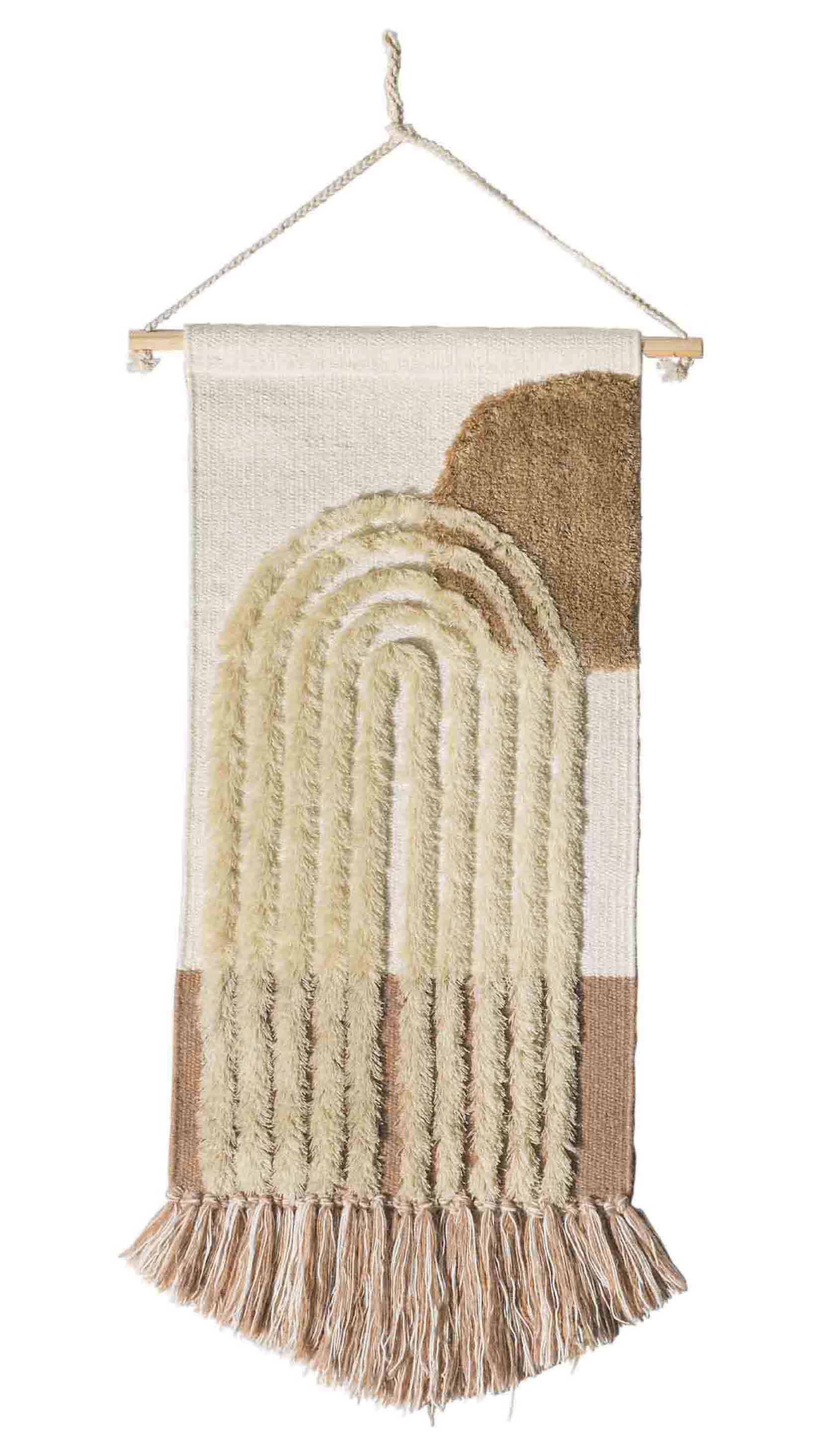 Laukkala Wand-Teppich, Sand