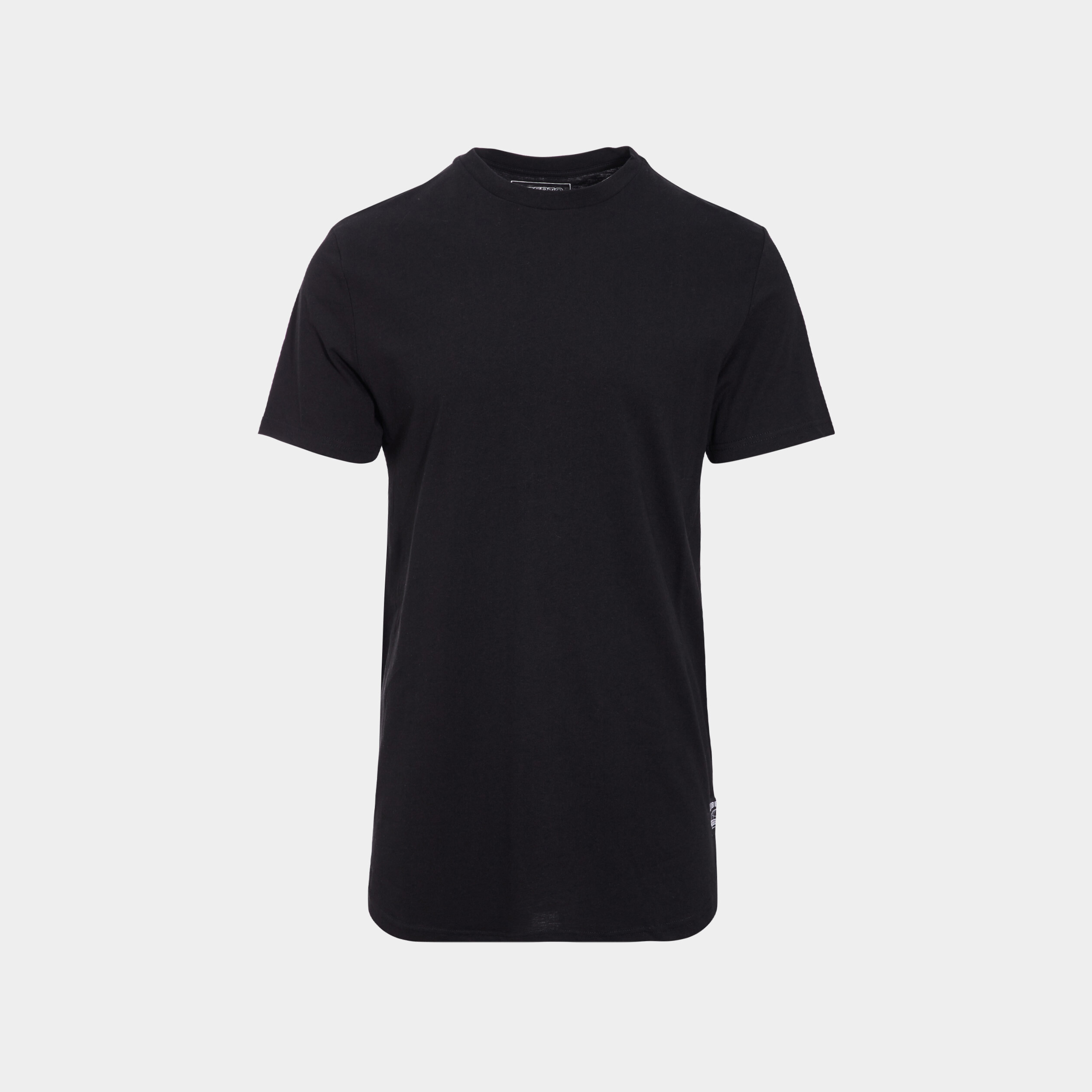 T-shirt manches courtes noir homme | La Halle