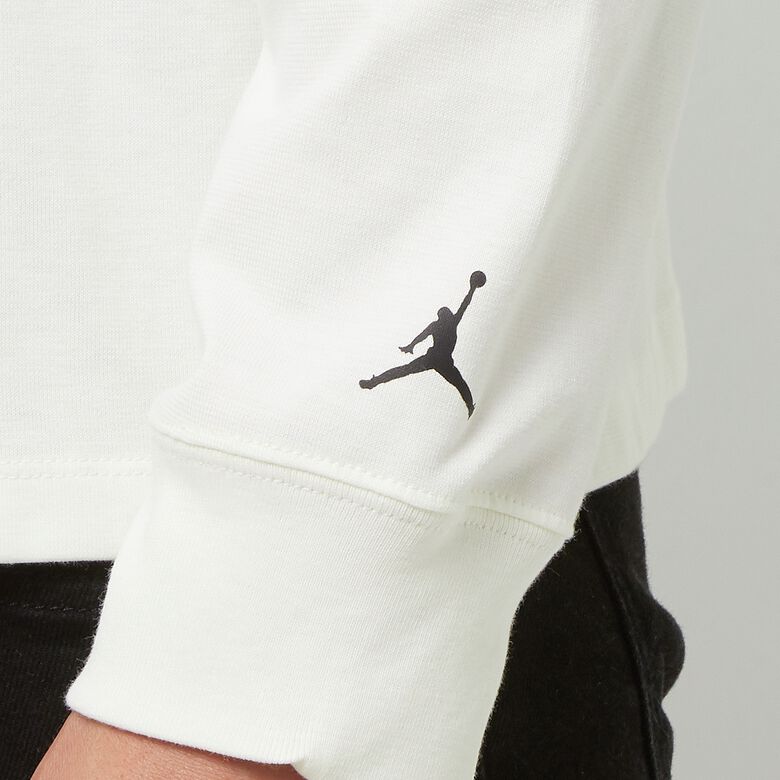 JORDAN Long-Sleeve Graphic T-Shirt sail/black