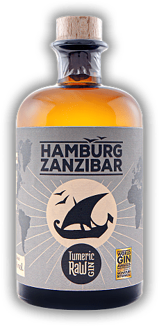 Hamburg-Zanzibar Tumeric Raw Gin Hamburg-Zanzibar Tumeric Raw Gin  0,5	 Liter - Vol 45%