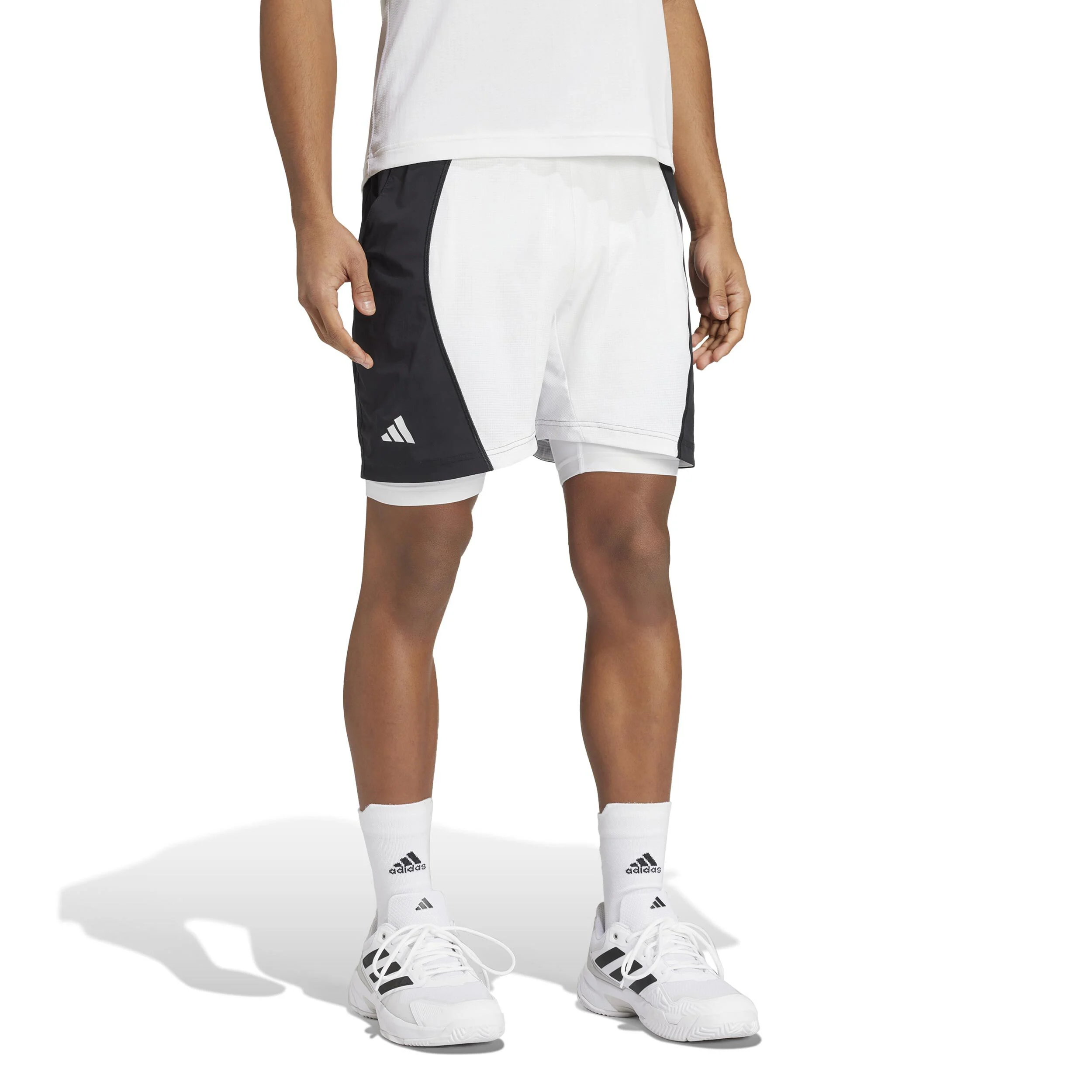 Short & Set Shorts Herren - Weiß, Schwarz