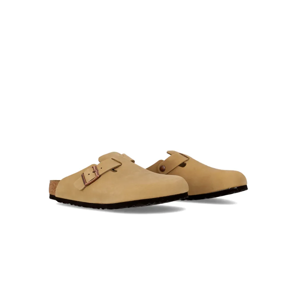 Birkenstock Boston FL Tobacco 0960811 / braun