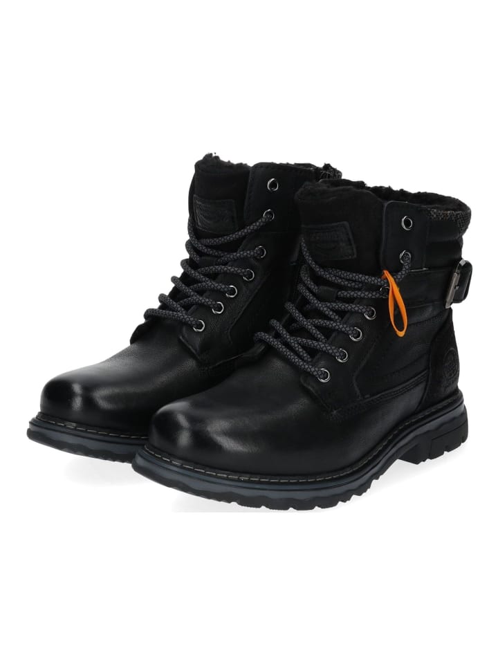 DOCKERS Stiefelette in Schwarz günstig kaufen