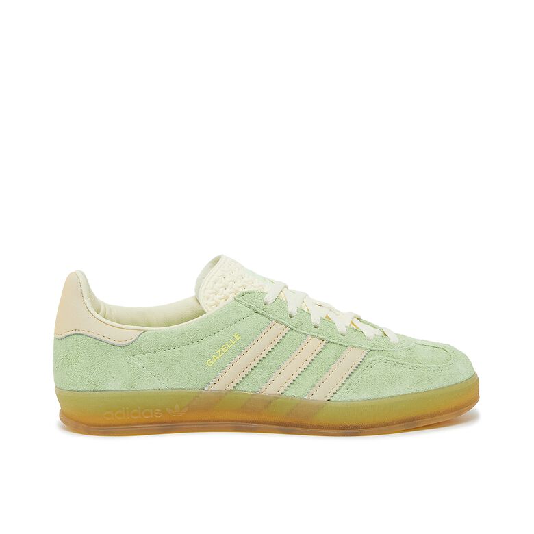 adidas Originals Wmns Gazelle Indoor semi green spark/almost yellow/cream wht