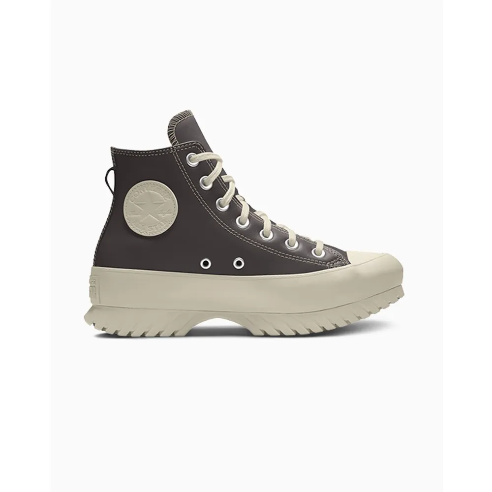 Converse Custom Chuck Taylor All Star Lugged Platform Leather By You A05052CSP24_COFFEENUT_SC / schwarz