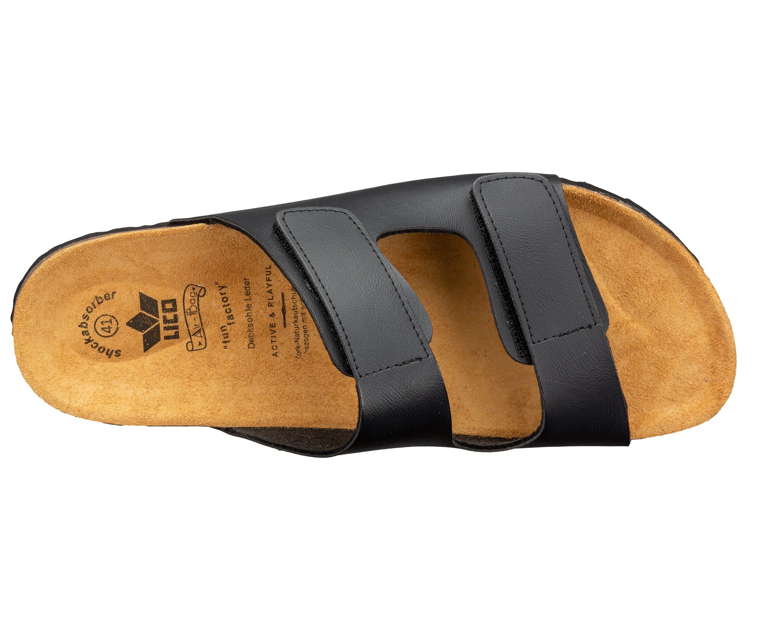 Lico Pantolette Bioline Velcro Pantolette