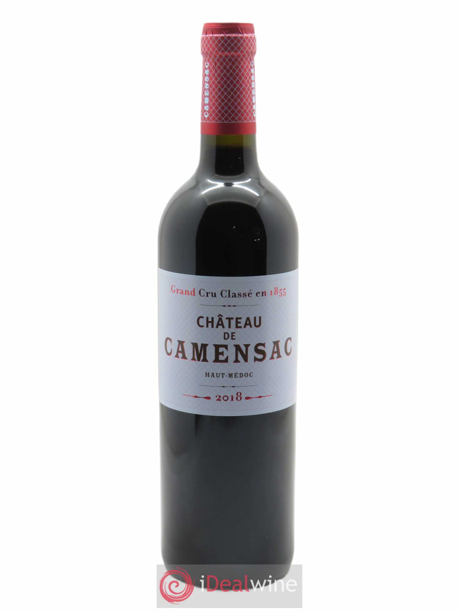 Château Camensac 5ème Grand Cru Classé (CBO à partir de 6 BTS) 2018 - Lot de 1 Bouteille