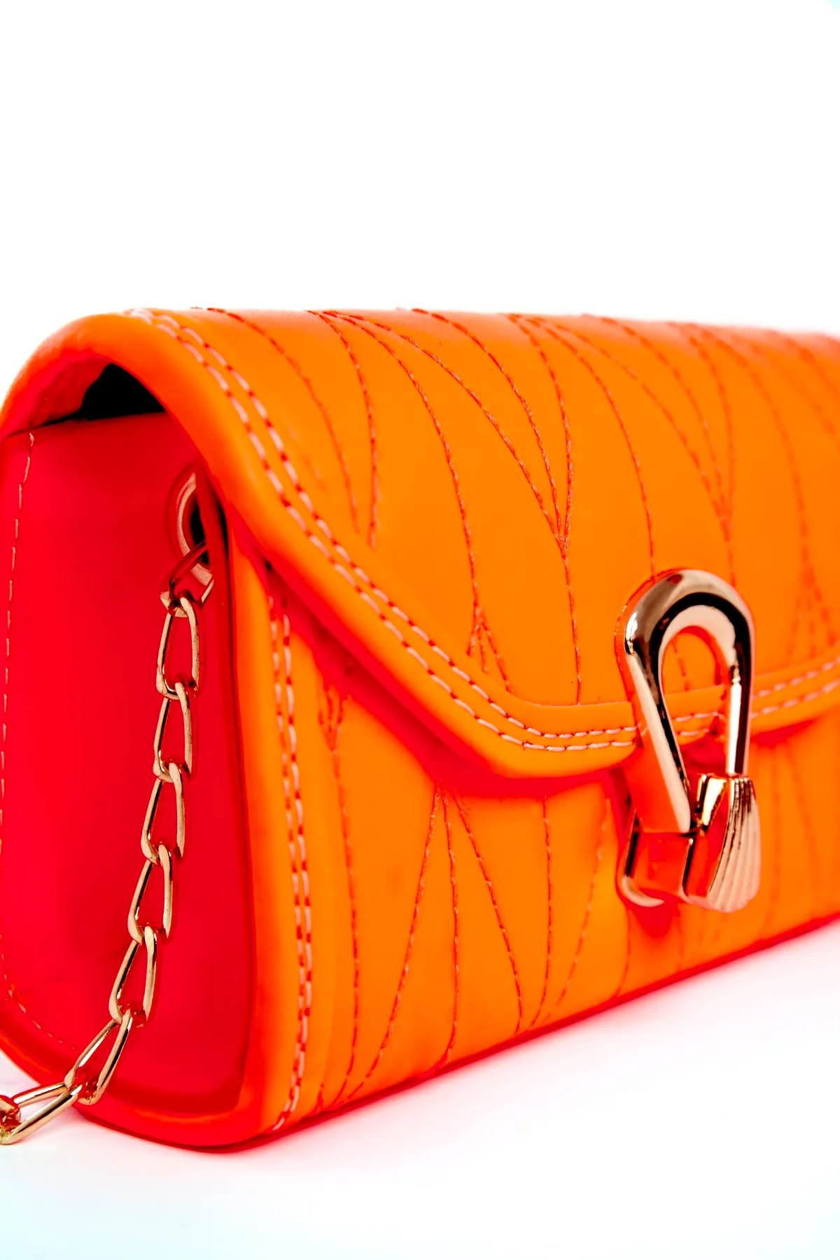 PARİGİ  Orange Damen-Umhängetasche